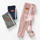 0-6T New Fashion Girl Pants Pure Color Side stripe Sports Leggings for Kid Girls Pants Kids Leggings Sport Trousers Outwear