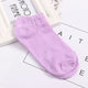 1 Pair New Kawaii Cute Socks Women Red Heart Pattern Soft Breathable Cotton Socks Ankle-High Casual Comfy Socks Fashion Style