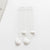 1 Pair Women's Socks Autumn Winter Fashion Long Socks Preppy Style Knee Socks Solid Color High Elastic