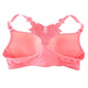 1 Set Women Sexy Lingerie Solid Front Closure Lace Racer Back Racerback Push Up Seamless Bra Women Underwear