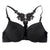 1 Set Women Sexy Lingerie Solid Front Closure Lace Racer Back Racerback Push Up Seamless Bra Women Underwear