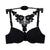 1 Set Women Sexy Lingerie Solid Front Closure Lace Racer Back Racerback Push Up Seamless Bra Women Underwear