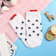 1 pair Cartoon women socks cotton invisible socks Cute animal Stereo ear girl ankle socks harajuku breathable socks Autumn socks