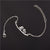 1 pcs New Silver Color Infinite Bracelet for Women Fine Jewelry Bracelet for Men Friendship Bracelets  ns209