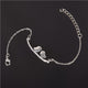 1 pcs New Silver Color Infinite Bracelet for Women Fine Jewelry Bracelet for Men Friendship Bracelets  ns209