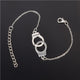 1 pcs New Silver Color Infinite Bracelet for Women Fine Jewelry Bracelet for Men Friendship Bracelets  ns209