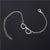 1 pcs New Silver Color Infinite Bracelet for Women Fine Jewelry Bracelet for Men Friendship Bracelets  ns209