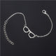 1 pcs New Silver Color Infinite Bracelet for Women Fine Jewelry Bracelet for Men Friendship Bracelets  ns209