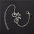 1 pcs New Silver Color Infinite Bracelet for Women Fine Jewelry Bracelet for Men Friendship Bracelets  ns209