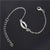 1 pcs New Silver Color Infinite Bracelet for Women Fine Jewelry Bracelet for Men Friendship Bracelets  ns209