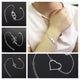 1 pcs New Silver Color Infinite Bracelet for Women Fine Jewelry Bracelet for Men Friendship Bracelets  ns209