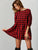 Plaid Smock Dress