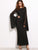 Oversized Bell Sleeve Floral Lace Maxi Dress