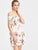 Floral Print Smocked Bardot Dress