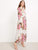 Floral Print Belted Surplice Cami Dress