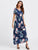 Flower Print Maxi Dress