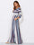 Colorblock Stripe Smock Maxi Dress