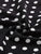 Self Tie Shoulder Polka Dot Ruffle Hem Dress