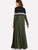 Letter Tape Cut & Sew Swing Maxi Dress