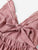 Lace Panel Tiered Seam Cami Dress