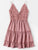 Lace Panel Tiered Seam Cami Dress