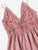 Lace Panel Tiered Seam Cami Dress