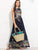 Flounce Detail Tie Back Floral Maxi Dress