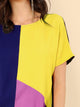 Cut & Sew Topstitch Maxi Dress