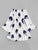 Flounce Sleeve Drawstring Waist Floral Dress