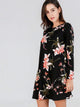 Flower Print Tunic Dress