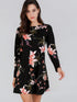 Flower Print Tunic Dress