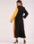 Ribbon Tie Spliced Maxi Dress