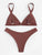 Triangle Top With High Cut Bikini Set