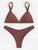 Triangle Top With High Cut Bikini Set