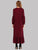 Faux Pearl Beaded Ruffle Hem Maxi Dress