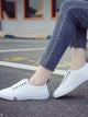 Lace Up Low Top Sneakers