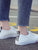 Lace Up Low Top Sneakers