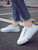 Lace Up Low Top Sneakers