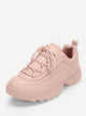 Lace-up Chunky Sole Sneakers
