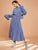 Flounce Sleeve Tiered Maxi Dress