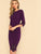 Laser Cut Scalloped Edge Bodycon Dress