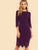 Laser Cut Scalloped Edge Bodycon Dress