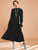 Flounce Sleeve Tiered Maxi Dress