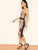 Scarf Print Cami Pencil Dress