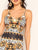 Scarf Print Cami Pencil Dress