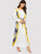 Ruffle Decoration Waist Tie Longline Dress