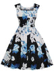 50s Floral Print Dress