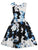 50s Floral Print Dress