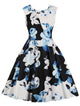 50s Floral Print Dress