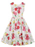 50s Floral Print Dress